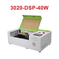 LY Mini Laser 3020/2030 40W DSP Off-Line TROCEN AWC7813 CO2 Laser Engraver Engraving Cutting Machine With Honeycomb Work Size 300*200mm