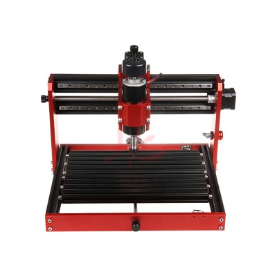 LY 3020 Plus High Accuracy All 3 Axis Square Rails Full Metal Desktop CNC Engraving Cutting Machine For Wood PVC Acrylic PCB Copper Aluminum Support Laser Module With Offline Controller