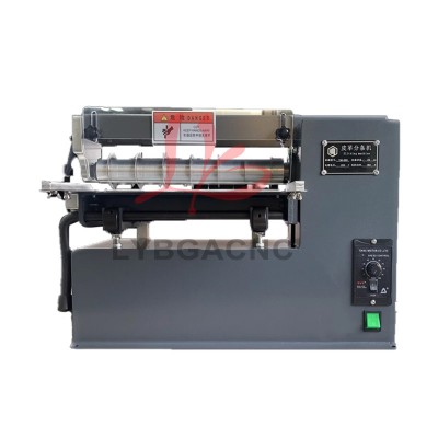 Multi-purpose leather slitting machine belt rubber fabric sponge fabric slitting machine straight cutting machine cutting width 200-300MM 120W 180W