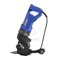 Multifunctional electric hydraulic punching machine portable portable portable punching machine angle iron angle steel punching machine angle steel channel steel C type steel steel aluminum iron plate stainless steel opening photovoltaic channel steel photovoltaic C type steel cutting off machine...