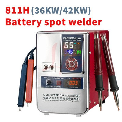 811H spot welder Aluminum to copper battery spot welder for lithium iron power battery Large single aluminum to nickel welding equipment 7000A