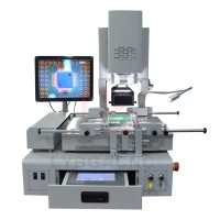 Fully Automated Shuttle Star BGA rework Station RW-SV-650 For Computer Server Reworking High-end Circuit Board Automatic Solder Focus 20X Optical Focus 70*70mm BGA Vacuum Pump 60° Angle Rotation