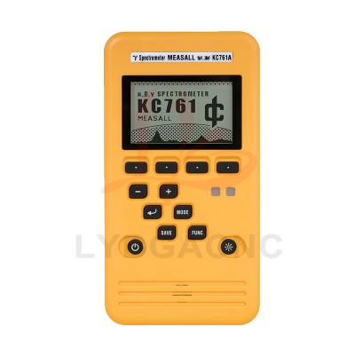 MEASALL LY.GROUP.CHINA Distributor KC761A Handheld Energy Spectrum Analyzer Professional Radiation Alarms Spectrometer Geiger Counters Radiation Dosimeters and Gamma Spectrometers Measurements